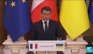 Ukraine : lors de son marathon diplomatique, Macron affirme qu'il existe des "solutions concrètes"