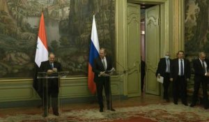 Russie: Lavrov rencontre son homologue syrien al-Meqdad à Moscou