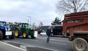 Manifestation des agriculteurs à Amiens