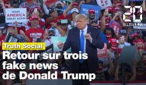 Lancement de «Truth Social»: Retour sur trois fake news propagées par Donald Trump