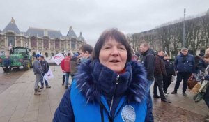 Lille : témoignages d'agriculteurs qui sont venus manifester