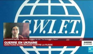 Face à l'invasion de l'Ukraine, salve de sanctions contre la Russie