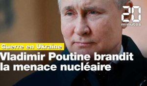 Guerre en Ukraine: Vladimir Poutine brandit la menace nucléaire