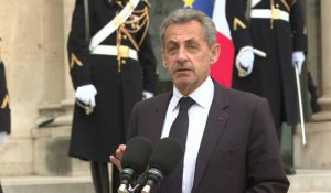 Ukraine: "la seule voie possible, c'est la diplomatie" prévient Nicolas Sarkozy