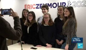 Génération Z : la jeunesse pro-Zemmour sur tous les fronts