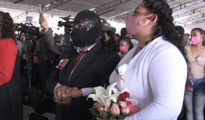 Plus de 600 couples se marient au Mexique pour la Saint-Valentin