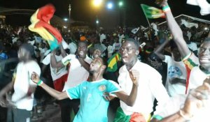 CAN/Football: le Sénégal en finale, la liesse à Dakar
