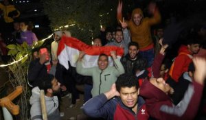 Football/CAN: l'Egypte en finale, la liesse au Caire