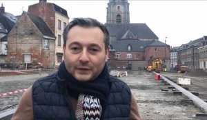 Avesnes-sur-Helpe : la place de la Madeleine en travaux, premier gros projet du maire