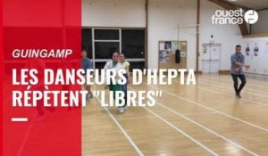 VIDEO. Guingamp : Les danseurs d'Hepta répètent "Libres"