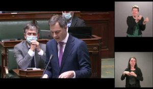 Fin du CST : Alexander De Croo veut ouvrir le débat au Parlement