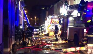 Violent incendie dans une maison squattée de l’Alma à Roubaix