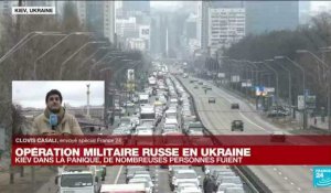 Opération militaire russe  : explosions et sirènes d'alerte dans différentes villes ukrainiennes