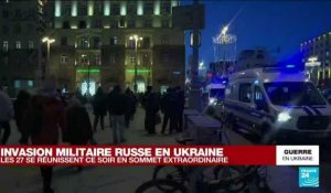 Invasion militaire russe en Ukraine : "On sent une très grande détermination de Vladimir Poutine"