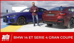 BMW i4 et Série 4 Gran Coupé : premier contact avec les nouvelles berlines basses