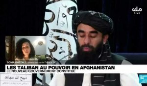 Afghanistan : "Les Taliban avaient promis un gouvernement inclusif, on en est loin"