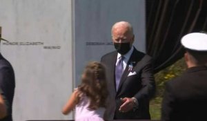 Biden arrive à Shanksville pour une cérémonie commémorant le 11-Septembre