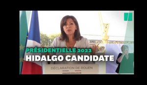 Anne Hidalgo officialise sa candidature à la présidentielle 2022