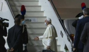 Le pape François décolle de Rome pour une visite éclair en Hongrie