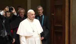 Le pape François rencontre des dirigeants chrétiens et juifs en Hongrie