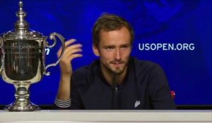 US Open 2021 - Daniil Medvedev : "I wanted to make it special for people to love, for my friends to love who I play FIFA with"