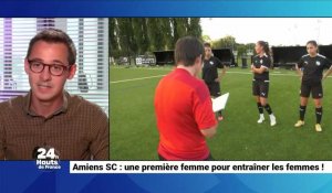 Camille Merle, nouvelle coach des féminines de l’Amiens SC