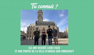 Ils ont recréé le lycée Gambetta d’Arras et une partie de la ville sur Minecraft