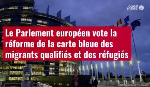 VIDÉO. Le Parlement européen vote la réforme de la carte bleue des migrants qualifiés
