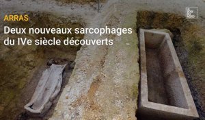 Arras : deux nouveaux sarcophages du IVe siècle découverts