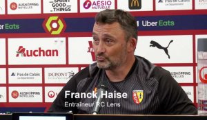 Match à huis clos à Bollaert, la réaction de Franck Haise 
