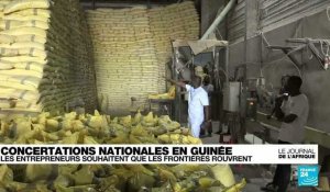 Guinée : les acteurs économiques espèrent une réouverture rapide des frontières