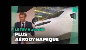 À quoi ressemble le nouveau TGV M dévoilé par Macron