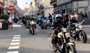 A Wimereux, la rue Carnot envahie par les Harleys d’Hardelot