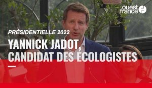 VIDÉO. Présidentielle 2022 : Yannick Jadot sera le candidat des écologistes