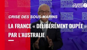 VIDÉO. Crise des sous-marins : « On ne peut pas faire confiance à l'Australie », regrette l'ancien Premier ministre australien