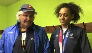 Une vice-championne olympique retrouve son père ancien olympien à Sedan