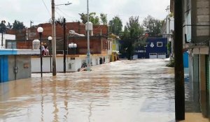 Inondations au Mexique: "Nous avons tous été pris au dépourvu"
