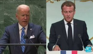 Crise des sous-marins : Macron et Biden tentent un "retour à la normale"