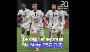 Ligue 1 : le débrief express de Metz-PSG (1-2)