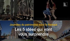 Journées du patrimoine dans le Hainaut: cinq idées qui vont vous surprendre