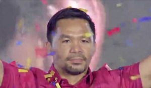 Philippines: le boxeur de légende Manny Pacquiao candidat à la présidentielle