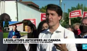 Le Canada aux urnes, l'avenir politique de Trudeau en jeu