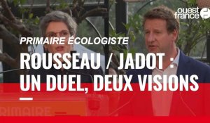 VIDÉO. Primaire EELV : Sandrine Rousseau et Yannick Jadot, deux conceptions de l'écologie