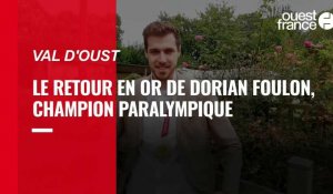EN IMAGES. Jeux paralympiques : le retour en or de Dorian Foulon dans le Morbihan