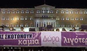 Rassemblement en Grèce après une série de féminicides