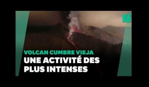 Le volcan de la Palma entre en phase explosive extrême, les images de la gigantesque coulée de lave