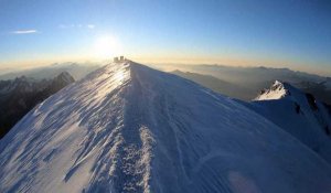 A l'assaut du Mont Blanc, contre le réchauffement climatique