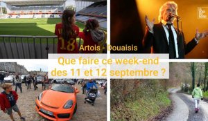 Artois - Douaisis : que faire ce week-end des 11 et 12 septembre ? 