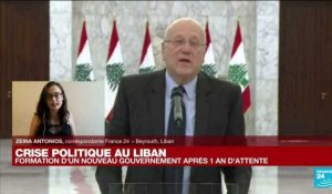 Liban : formation d'un nouveau gouvernement après un an d'attente