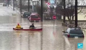 Inondations au Canada : des milliers d'évacués en Colombie-Britannique